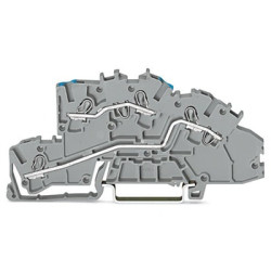 Wielorzędowa złączka szynowa WAGO poziomy: 3 14AWGWciskane TOPJOB S