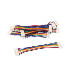 Przewód micro 5264 8-pin 10cm A-A - 10szt.