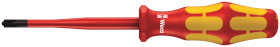 Wkrętak izolowany rozmiar końcówki: PZ1 Pozidriv Wera długość ostrza: 80 mm Wkrętak izolowany