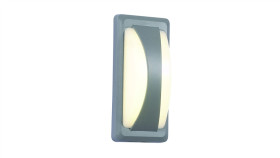 Kinkiet Led Bulkhead Vt-8059 12W 4000K 500Lm Ip65 Szary 8246