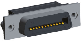 Złącze IDC 24-pinowe 2-rzędowe raster: 2.16mm Żeński Montaż na kablu TE Connectivity