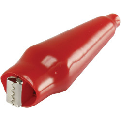 Conrad Components 93038c58 Alligator Clip Yellow 75mm 1piece