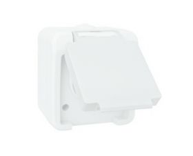 Gniazdo jednokrotne z uziemieniem