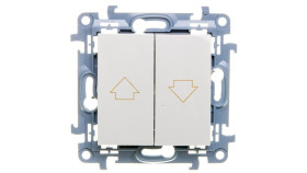 Simon 10 Łącznik Żaluzjowy 10A Ip20 Biały Czw1.01/11