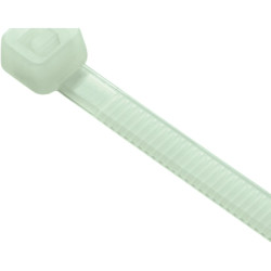 Cable tie, PA, (L x W) 142 x 2.5 mm, bundle-Ø 35 mm, black, 105 °C, BYB-5-12H1292, package with 100 pieces