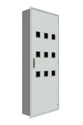 Rozdzielnica licznikowa wnękowa 9 liczników 3F ALFA-TL-9,0/W