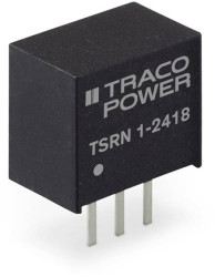 TracoPower TSRN 1-24150A Przetwornica DC/DC, do PCB 24 V/DC 15 V/DC 1 A Ilość wyjść: 1 x Content 1 szt.