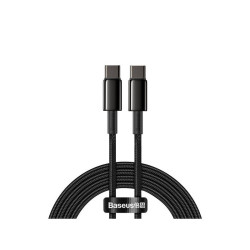 Kabel USB-C Wtyk-Wtyk 2m Baseus PD 100W Black CATWJ-A01