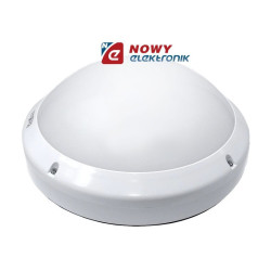 Plafon LED 10W dzienny + czujnik IP54IK mikrofalowy/zewnętrzny