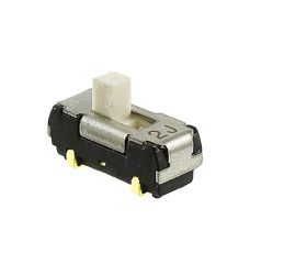 Przełącznik suwakowy, SPDT, SMD, 200 mA, Nidec Components