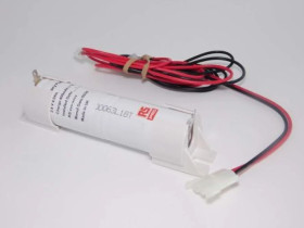 Zestawy akumulatorów D NiCd, 2.4V, 4Ah, 2-ogniwowy, RS PRO