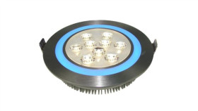 Downlight Led Power Sika 1W*9+3W Biały Dzienny+Nie