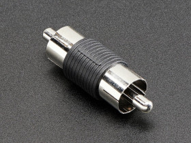 RCA coupler - Male to Male [Discontinued]