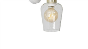 Lampa Sufitowa Albio Na Rozecie Reflektory Na Gu10 I Zwisy Z Klasycznymi...