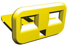 Płytka blokująca TE Connectivity EconoSeal III Blokada TPA Złącza samochodowe