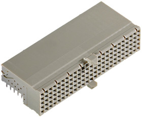 Female connector, 125 pole, pitch 2 mm, straight, 244-61300-15