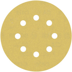 Bosch 2608900913 EXPERTC470 Router Sandpaper 180Grit 125mm Hook and Loop 50 Pack