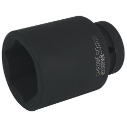 Sealey IS150D Impact Socket 50mm Deep 1&quot;sq Drive