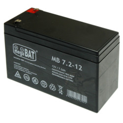 Akumulator 12V-7,2Ah VRLA żelowy 7Ah (151/65/94mm)