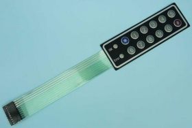 KLAWIATURA MEMBR.12-PRZYCISKÓW+2xLED