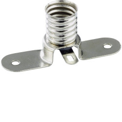 TRU COMPONENTS 1572347 Bulb holder Socket E10 Solder lug mini bulbs 1 pc