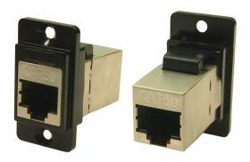 Złącze RJ45 Gniazdo Złącze RJ45 Montaż na panelu Cat5e RS PRO 8-żyłowe