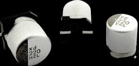 EMZL350ARA101MHA0G SMD electrolytic capacitor, 100µF, 35V, 105°C