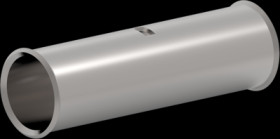 Uninsulated crimp splice, 16 mm², AWG 6, metal, 709836-1