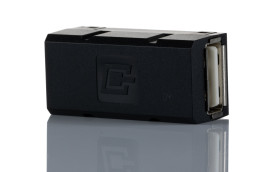 Gniazdo do przesyłania danych/Gniazdo komputerowe, l. otworów: 1, USB, Prosty