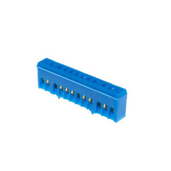 Listwa zaciskowa LZB-12p niebie. na szynę TH DIN elektryczna