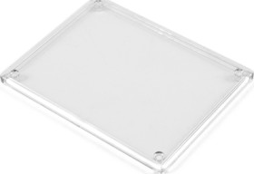 Cover, PC, (L x W x H) 120 x 94 x 6 mm, natural, for series 1591G, 1591GC