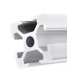 2020 Anodized Aluminum Profile - 2020 Electric White Sand - 1000mm