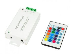 STEROWNIK TASM LED RGB 24-KEY Z PILOT IR