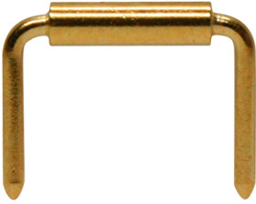 Wire jumper, pitch 5.08 mm, 3 A, gold-plated, AB 14