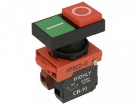 PRZELACZNIK PRZYCISKOWY HPB22-D11 ON-ON