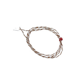 Termopara Typ T średnica 1/0.2mm długość 0.3m Końcówka z gołym kablem RS PRO