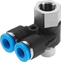 Złączka pneumatyczna R 1/2 męskie G 1/2 żeńskie Festo Adapter gwintowany rozgałęźny