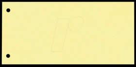 Coloured divider strips (24.0 x 10.0 cm), yellow
