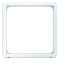 Berker Q.1 Pierścień przejściowy do płytki centralnej 50 x 50 mm śnieżnobiały aksamit 11096079