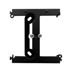 Simon 10 Element rozszerzający puszkę pojedynczą składaną do ramek wielokrotnych.Głębokość 40 mm czarny mat CSH/49