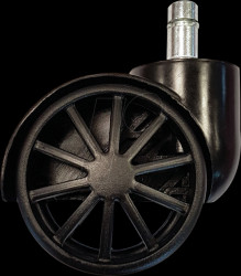 LC-CASTERS-1BB LC-Power CASTERS-1BB, gaming chair rollers, 5-piece set