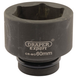 Draper Expert 05129 Expert 60mm 1" Square Drive Hi-Torq® 6 Point Impact Socket
