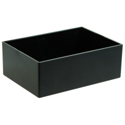 CamdenBoss RTM115-BLK/1 Open Potting Boxes Black 89 x 64 x 33mm 100 Series