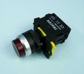 NYG3-HLR 5A/230VAC 1xNC RED IP65 AC-15