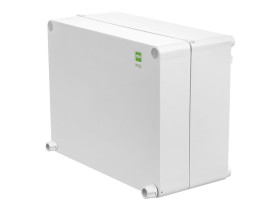 Puszka hermetyczna natynkowa 220x170x107 mm z zawiasami szybkiego dostępu IP65 2717-03 ELEKTRO-PLAST NASIELSK