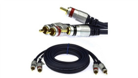 Vitalco Rkd200 Kabel Coaxial Audio 2X Rca Cinch (Wtyk) / 2X Rca Cinch (Wtyk) 5M