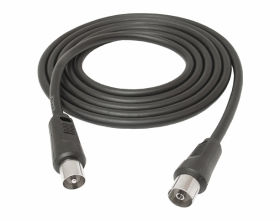 Kabel TV 1,5m wtyk antenowy/gniazdo antenowe