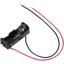 TRU COMPONENTS TC-13220652 Battery tray 1x N Cable LxWxH 36x13x12 mm