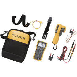 Fluke 116/62 MAX&#x2B; Kit HVAC Multimeter and IR Thermometer Combo Kit