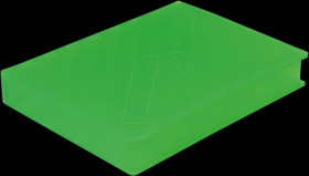 88885389 Protection box for 2.5" HDDs - green